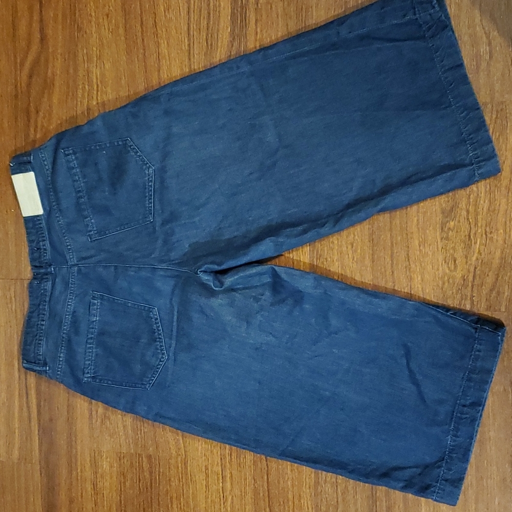 ZARA Trafaluc Denim Makers Women's Wide Leg Capri Pants - Size 4 - Picture 3 of 10